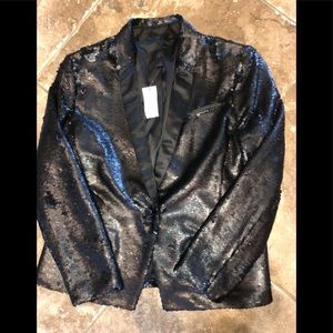 BR Black Label - Sequin Tuxedo Blazer 🔥🔥!